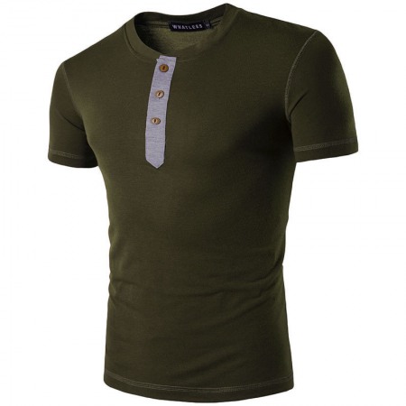 Men's Short-Sleeved T-Shirt Casual Plus Size Hot Style